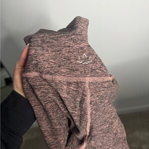 Beyond Yoga Heathered Pink Leggings